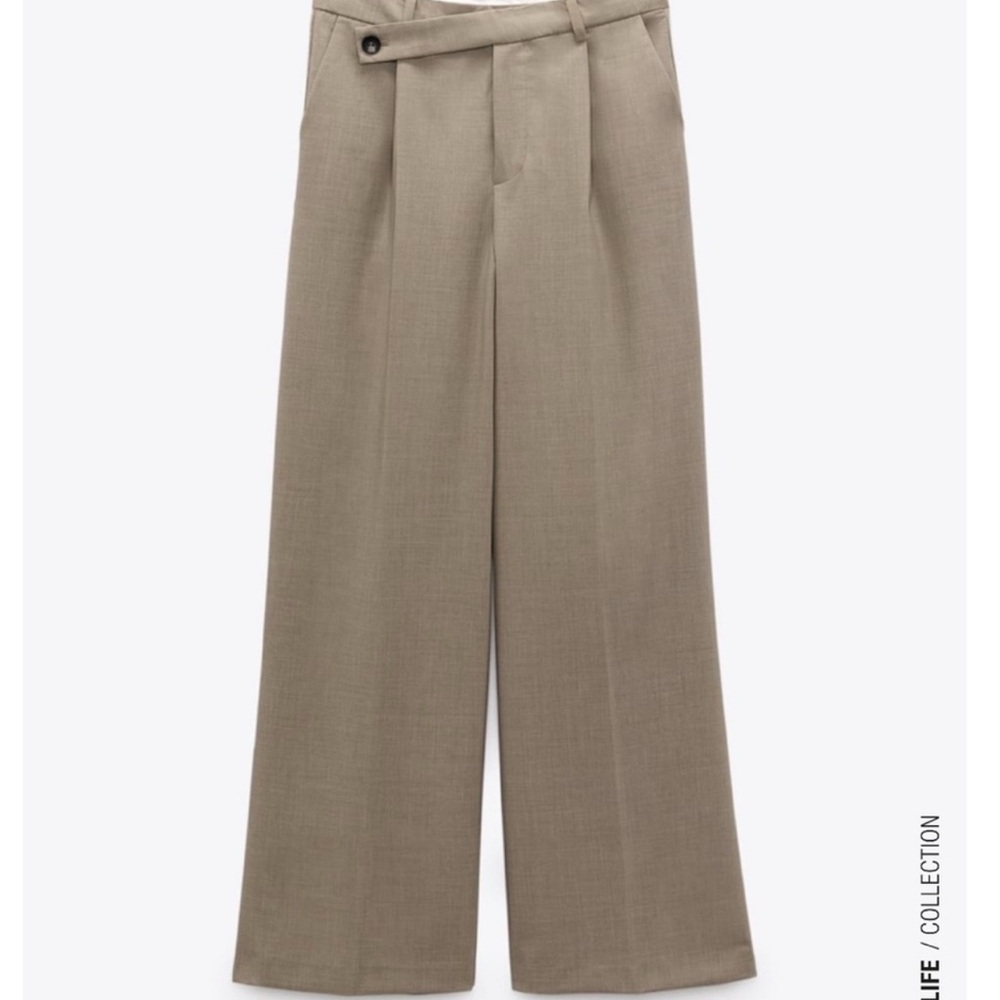 Zara Women's Classic Tan Dress Pants